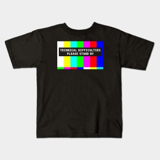 TECHNICAL DIFFICULTIES Kids T-Shirt